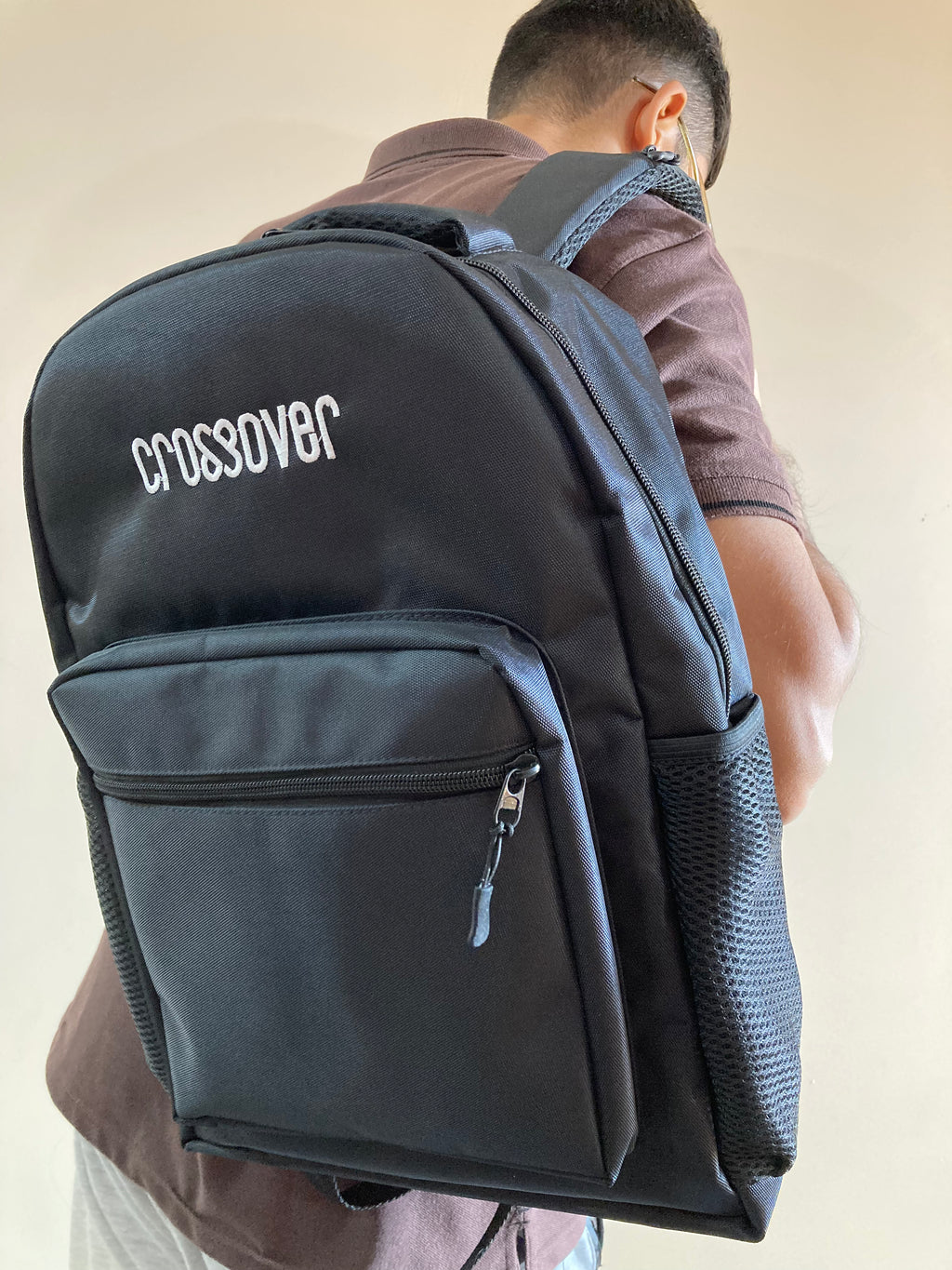 Crossover Classic 101 laptop bag top handle detail